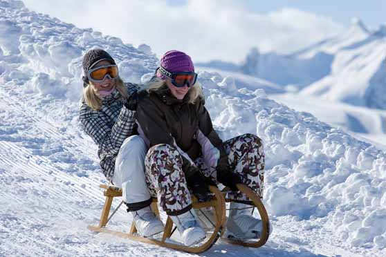 Foto Winterrodelbahn